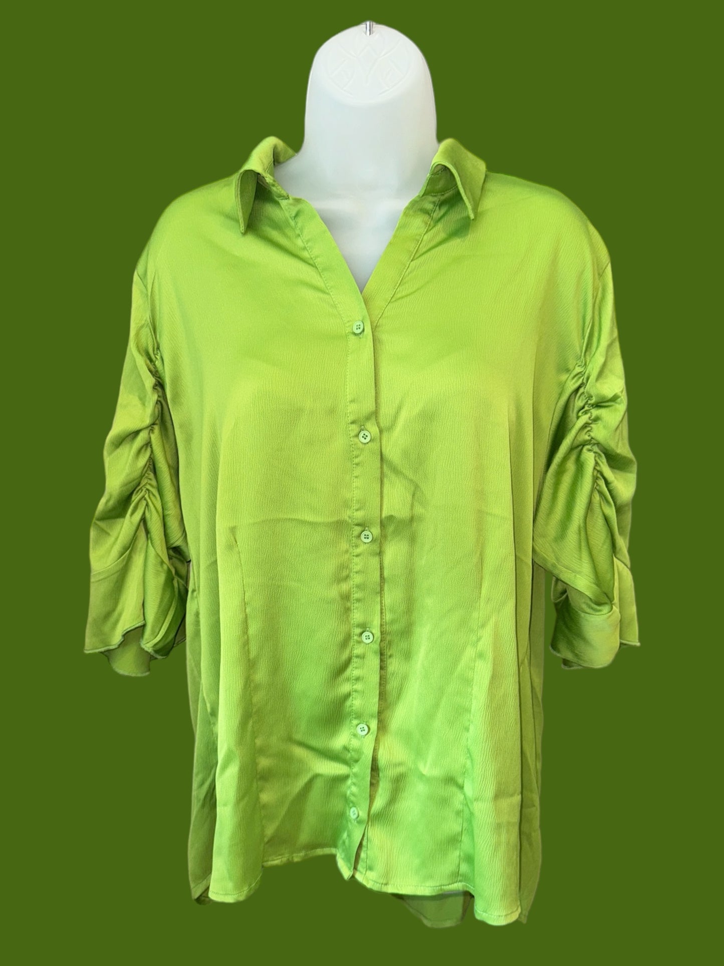 In The Limelight Satin Blouse