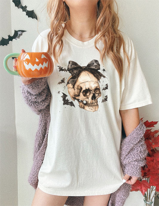 Girly Skull T-Shirt